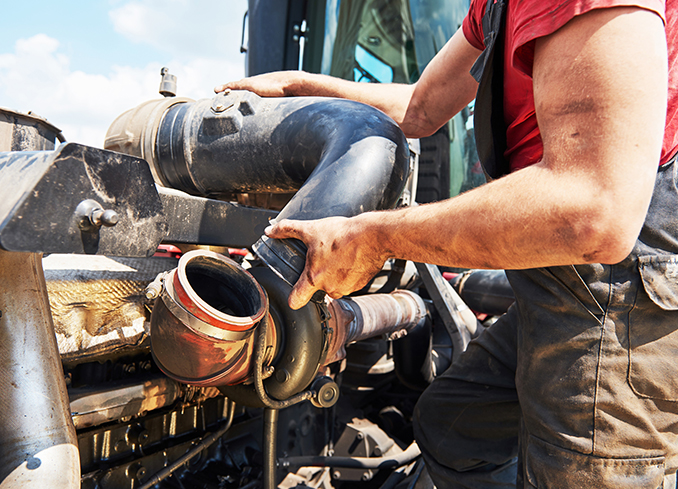 Éclaircissage et taille mécanique à Chenu, Durtal et Saumur